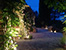 Terrace at night